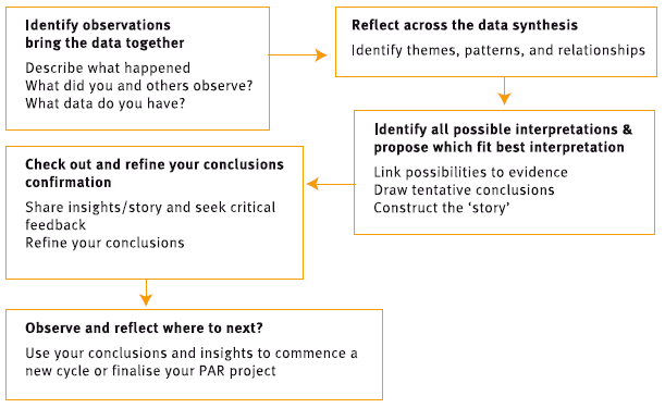 Figure 8: The process of analysis in PAR