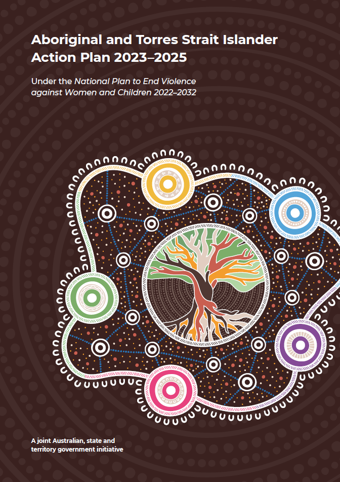 Cover of the Aboriginal and Torres Strait Islander Action Plan 2023-2025