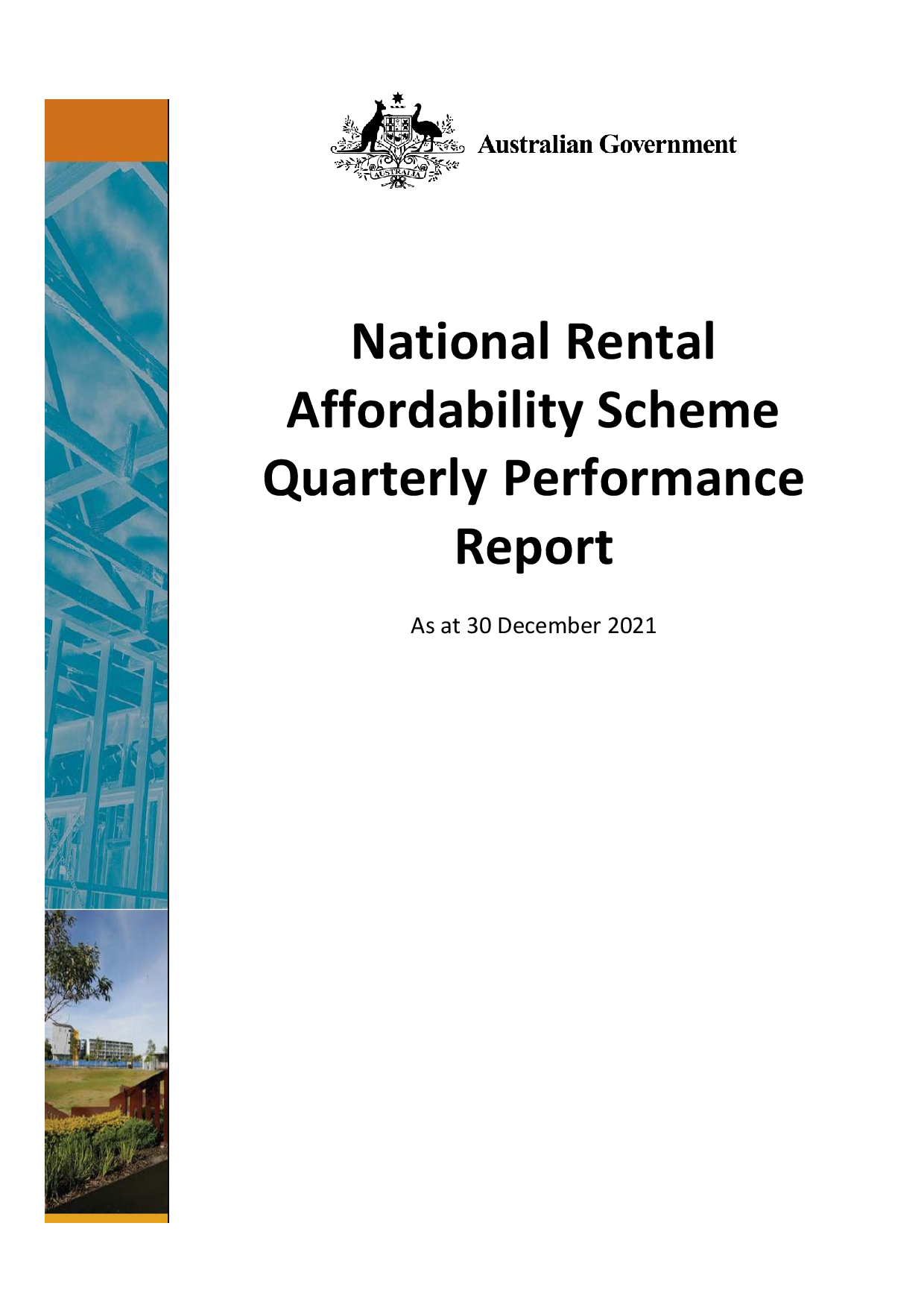 December 2021 – NRAS Quarterly Performance Report | Department of ...