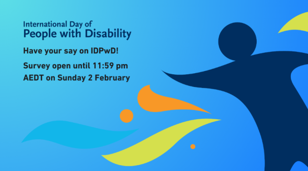 Have your say on International Day of People with Disability