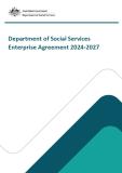 Department of Social Services Enterprise Agreement 2024 to 2027 cover