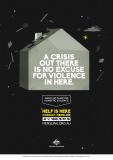 A crisis out there is no excuse for violence in here cover image