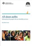 All about audits – information for people who use disability services - cover image