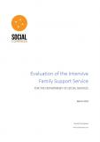 Evaluation of the Intensive Family Support Services cover image