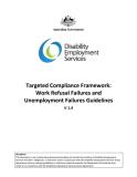 DES Targeted Compliance Framework: Work Refusal and Unemployment Failures Guidelines cover image