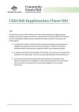 Child Safe Supplementary Clause G8A cover image