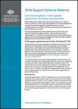 Fact sheet Eighteen: Child support agreements and lump sum payments cover image