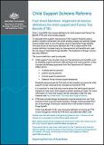 Fact sheet Nineteen: Alignment of income definitions for child support and Family Tax Benefit (FTB) cover image