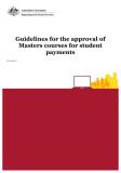 Guidelines for the approval of Masters courses for student payments cover image