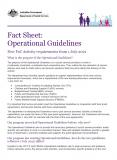 Operational Guidelines cover image