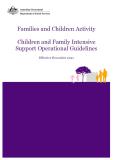 Children and Family Intensive Support Operational Guidelines