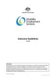 DES Outcome Guidelines cover