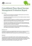 Consolidated Place-Based Income Management Evaluation Report (Summary) cover image