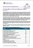 Parenting Efficacy of Parents of Indigenous Children