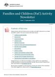 cover of Families and Children Activity Newsletter Issue 7