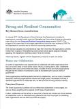 Cover of Key themes from consultations