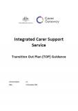 Cover of Transition Out Plan (TOP) Guidance