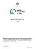 DES Contacts Guidelines cover image
