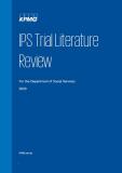 Cover of IPS Program Literature Review, 2020