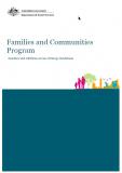 Cover of Families and Children Access Strategy Guidelines