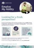 cover for Looking for a fresh perspective factsheet