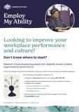 cover for Looking to improve your workplace performance and culture factsheet