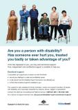 Disability Royal Commission support services poster