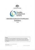 DES 2018-  Employment Verification (Star Ratings) Gauideline cover image