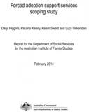 Forced Adoption Support Services Scoping Study cover image