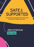  Safe and Supported: First Action Plan 2023-2026 cover image