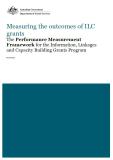 ILC Performance Measurement Framework cover