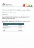 National Rental Affordability Scheme (NRAS) – Incentive (indexation) cover