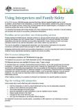 Interpreters and family safety cover image