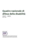 National Disability Advocacy Framework 2023 - 2025 - Italian cover image