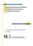 NDIS Evaluation Framework Executive Summary cover image