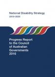 Progress Report to the Council of Australian Governments 2016 cover image