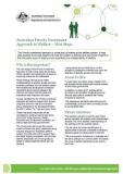 Australian Priority Investment Approach to Welfare – Next Steps factsheet cover image