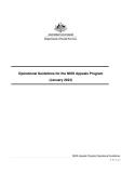 Cover of NDIS Appeals Operational Guidelines