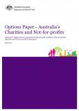Options Paper, Australia’s Charities and Not-for-profits