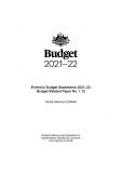 Cover of Portfolio Budget Statements 2020-­21 Budget Related Paper No. 1.xx