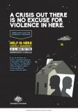 A crisis out there is no excuse for violence in here cover image