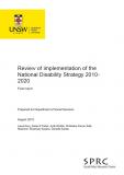 Review of implementation of the National Disability Strategy 2010-2020