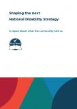 Right to opportunity: Consultation report to help shape the next national disability strategy - Easy Read cover image