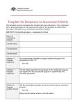 Template for responding to ABSTUDY Third Party Scholarship Assessment Criteria cover 