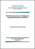 The Estimated Costs of Children in Australian Families in 2005-06 