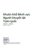 National Disability Advocacy Framework 2023 - 2025 - Vietnamese cover image