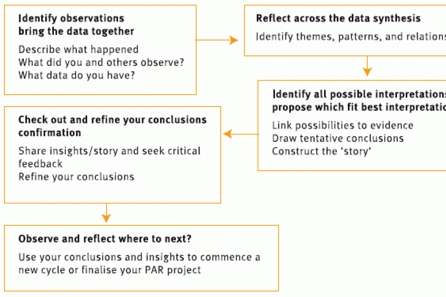 Figure 8: The process of analysis in PAR