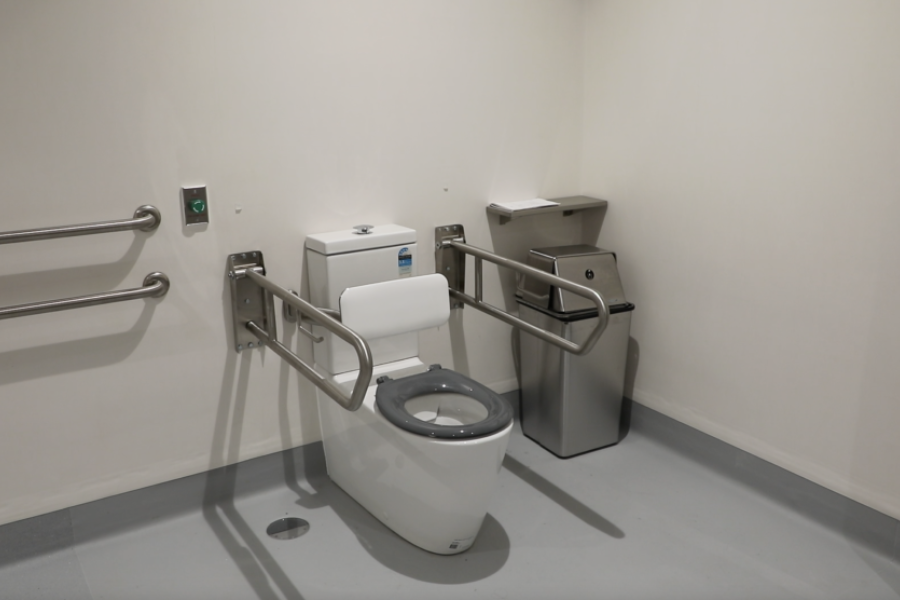 Changing Places Bathroom with accessible toilet