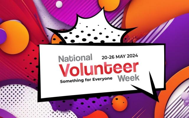 logo for National Volunteer Week 2024