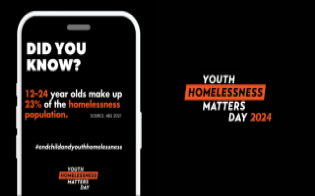 Image of Youth Homelessness Matters Day 2024